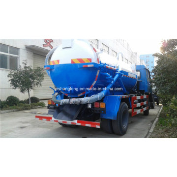 China 10m3 Vakuum-Abwasser-Saugwagen mit 4X2 Chassis